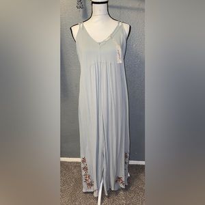 Mystree NWT linen wide leg jumper